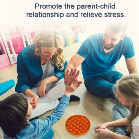 4 Pack Pop It Fidget Toys Pop Its Fidgets, Sensory Toys for Kids Teens & Adults - Picture 11 of 11